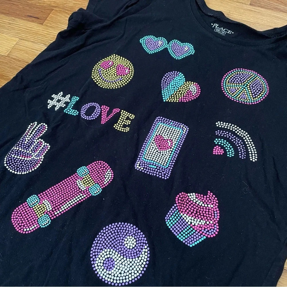 4/$25 The Children’s Place Graphic Short Sleeve T-Shirt Size XXL 16 - Picture 6 of 8